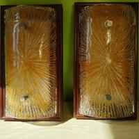 2 applique Murano vintage 