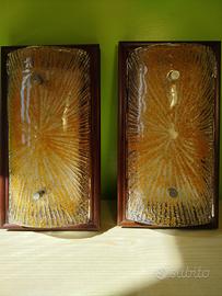 2 applique Murano vintage 