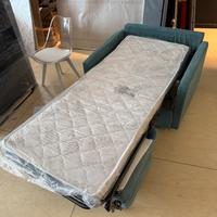 Poltrona letto con rete e materasso