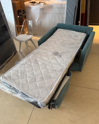 Poltrona letto con rete e materasso