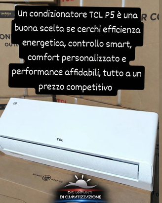 Condizionatore tcl p5
