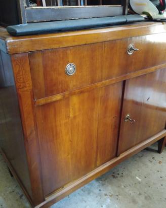 CREDENZA  A DUE PORTE  BIEDERMEIER DELLA META' 800