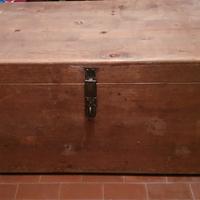 baule in legno massello 