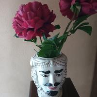 vaso con fiori 