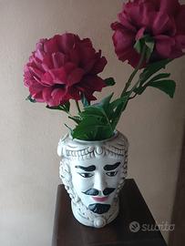 vaso con fiori 