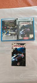 Copertina e Manuale Need for Speed Carbon ps2 pla