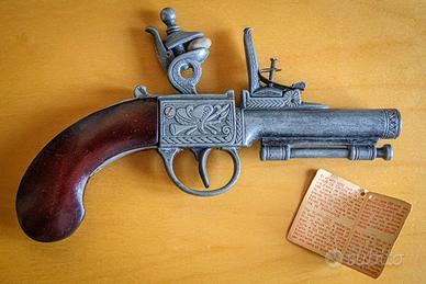 Replica inerte vintage pistola pirati XVIII secolo
