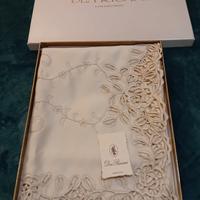 Runner raso ricamato