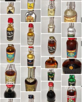Mini liquori da collezione