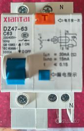 Magnetotermico Differenziale  C63-MAI USATO