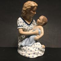 STATUINA ROYAL COPENHAGEN MADRE CON BAMBINO 545