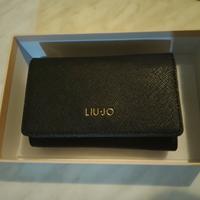 Portafoglio Donna LIU JO Nero Saffiano - NUOVO con