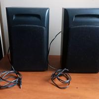 COPPIA DI CASSE ACUSTICHE DETTAGLI IN FOTO