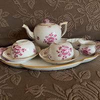 Set da thè per 2 in porcellana ungherese Herend