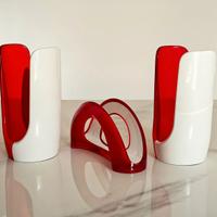 DESIGN SET GUZZINI - 3 ACCESSORI BICOLORE