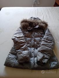 Piumino donna invernale grigio