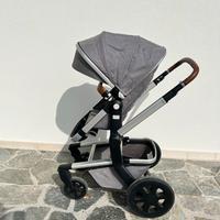 Trio Joolz Day3 grigio/pelle cuoio