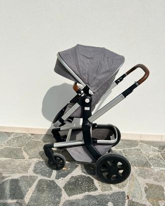 Trio Joolz Day3 grigio/pelle cuoio