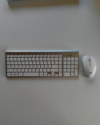 Tastiera wireless e mouse wireless ADJ