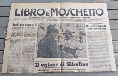 GUF - LIBRO E MOSCHETTO edizione RSl marzo 1945