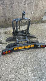 Porta bici gancio traino Peruzzo 708plus