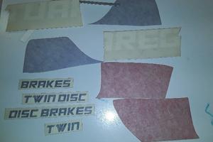 Adesivi aprilia tuareg 125 1987 cod. ap8111613