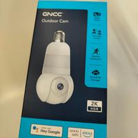 Telecamera Wifi con attacco E26-E27