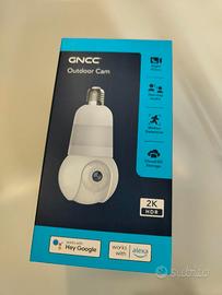 Telecamera Wifi con attacco E26-E27