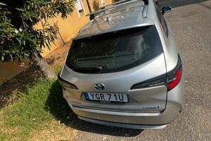 Toyota Corolla Touring Sports Hybrid incidentata