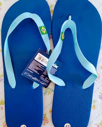 Infradito Uomo tg43 BRASILE *NUOVI* Ciabatte MARE