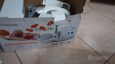 macchina per passata di pomodoro 🍅 più tritacarne