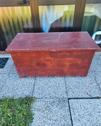 Baule in legno 