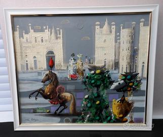 Quadro Jean Calogero olio su tela
