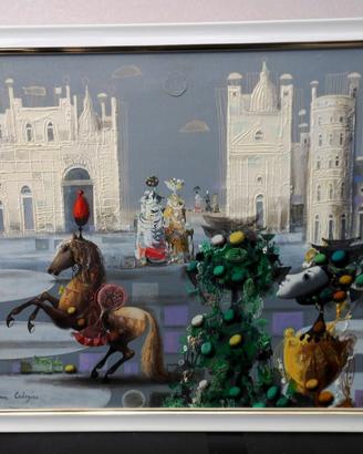 Quadro Jean Calogero olio su tela