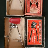 coppia rasoi manuali vintage 