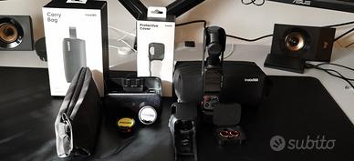 Insta Luna Ultra + mic pro insta360