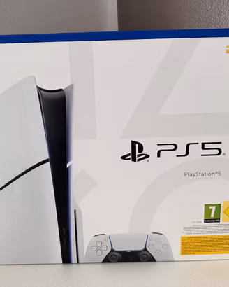 sony PlayStation 5 slim disc ps5  <12.40 nuova gar