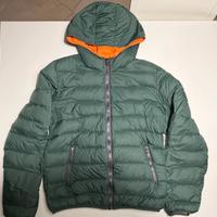 Piumino Colmar verde con cappuccio