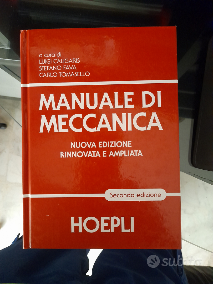 Manuale di meccanica hoepli nuovo - Libri e Riviste In vendita a Siracusa