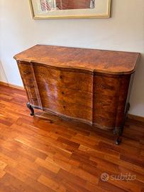 Cassettiera in Radica di Noce ORIGINALE