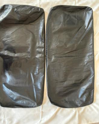 Cuscini  federa testiera letto vera  pelle leggi d