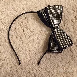 Cerchietto fiocco borchiato h&m