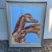 Robert Rocca - Quadro "Testa di cavallo" - 1976