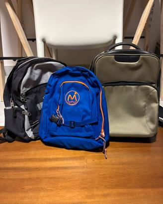 Zaini tempo libero e per lavoro