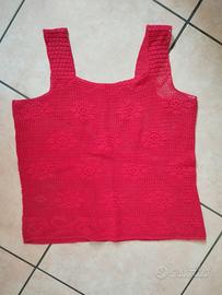 Maglia fatta a mano.