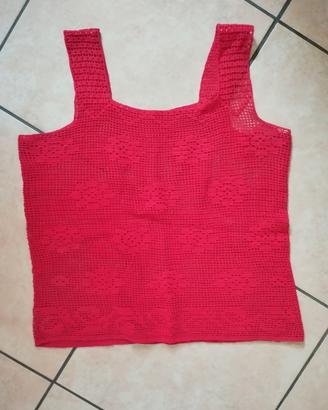 Maglia fatta a mano.