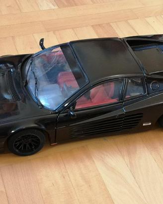Testarossa 1/8 nera (5) Ferrari Pocher modificata