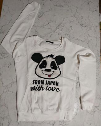felpa panda S Terranova 