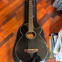 Basso acustico 4 corde crafter nero