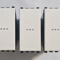 N3 INTERRUTTORE ASSIALE 20101.B VIMAR EIKON BIANCO